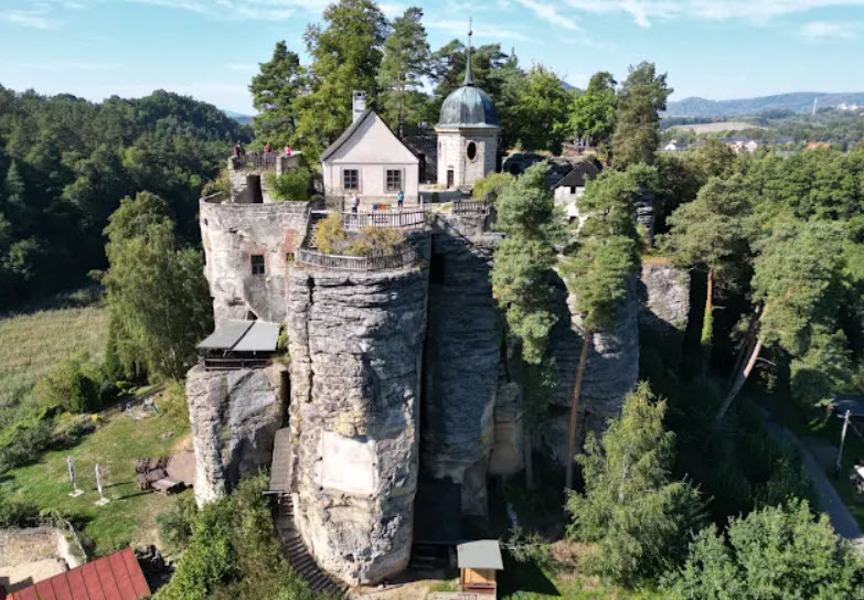 Rock Castle Sloup, Czech Republic (Czechia)